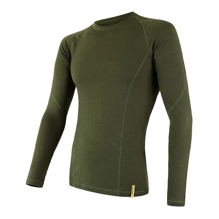 Pánské funkční tričko s dlouhým rukávem SENSOR Merino DF safari XL Super Cena