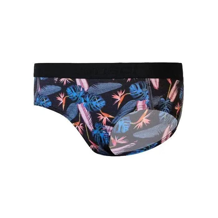 Kalhotky SENSOR Merino Impress černá/floral L Originální