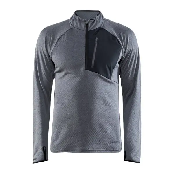 Hit Sezóny Pánský funkční polorolák CRAFT CORE Trim Thermal tm. šedá XXL