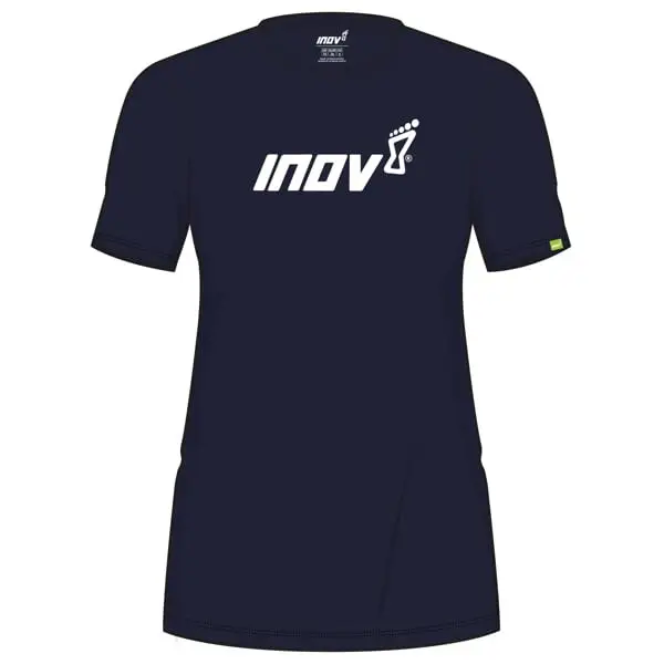 Speciální Cena Dámské volnočasové triko INOV-8 Cotton Tee "Inov-8" W modrá S