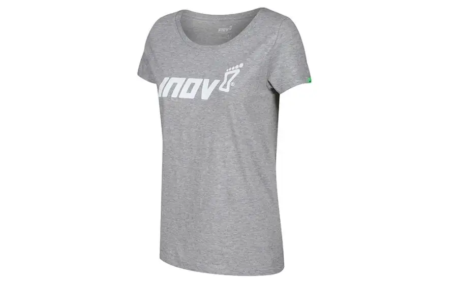 Autentický Dámské volnočasové triko INOV-8 Cotton Tee "Forged" W šedá