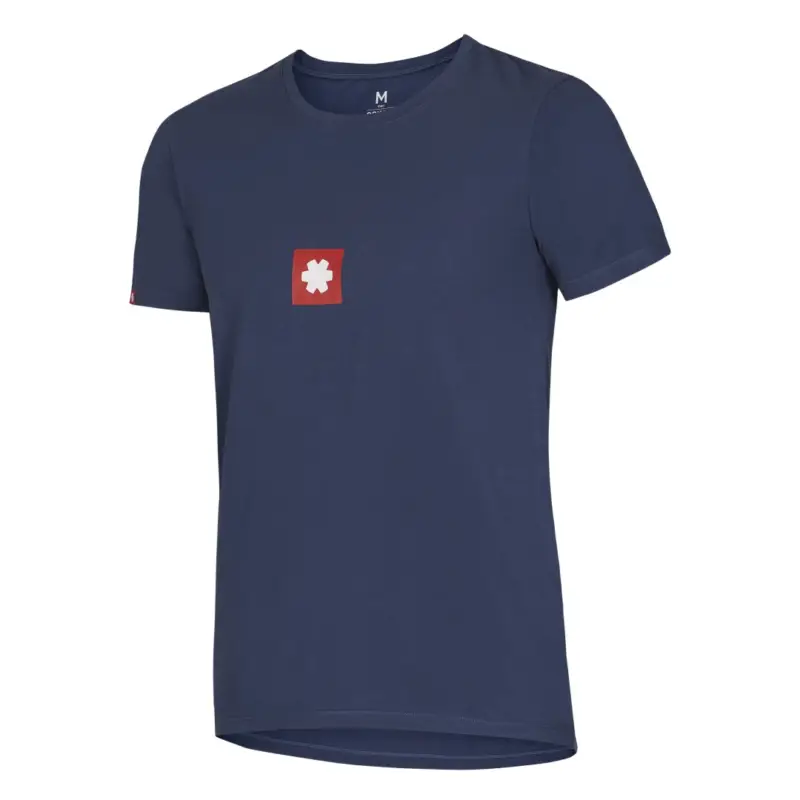 Zlevněný Pánské lezecké triko Ocún Promo T Blue Sargasso Sea XL