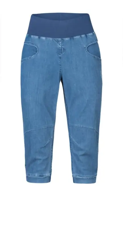 Dámské lezecké 3/4 kalhoty Rafiki Chain Capri denim M Hit Sezóny