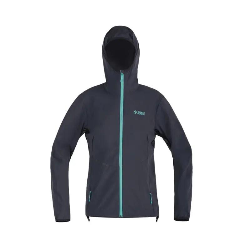 Aktuální Dámská softshellová bunda Direct Alpine Brenta Lady anthracite/menthol XS