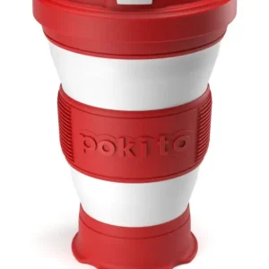 Levný Skládací šálek Pokito 3v1 475ml třešňová