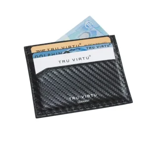Poslední Šance Peněženka Tru Virtu Soft Shell Hi-Tech černá