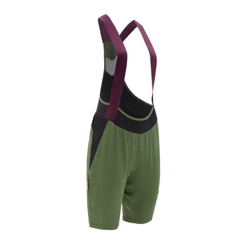 Dokud Zásoby Vydrží Dámské cyklo kraťasy Silvini Larrea WP2220 olive-plum L