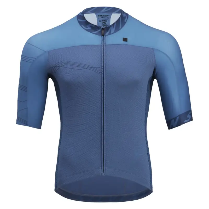 Sleva Pánský cyklistický dres Silvini Stelvio Blue navy XL