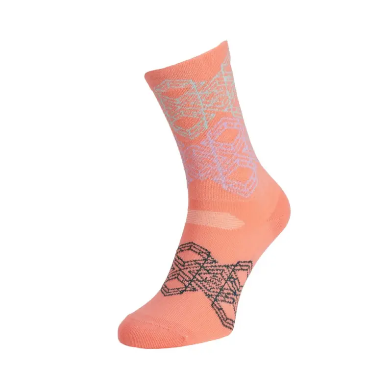 Cyklistické ponožky Silvini Dogana UA1643 coral-green 39-41 Nakupujte Hned