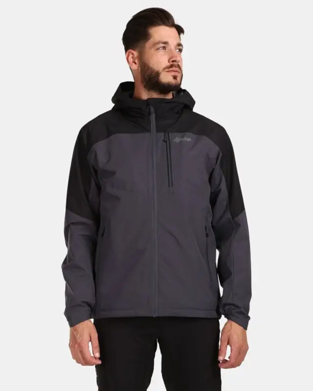 Pánská outdoorová bunda Kilpi OLVERA-M DGY XL Jen Po Omezenou Doba