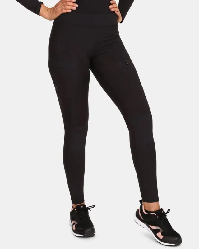Cenově Výhodný Dámské outdoorové legíny Kilpi Mounteria-W BLK S-Short