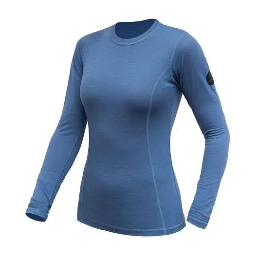 Výhodná Nabídka Dámské triko s dlouhým rukávem Sensor Merino Air riviera blue XL