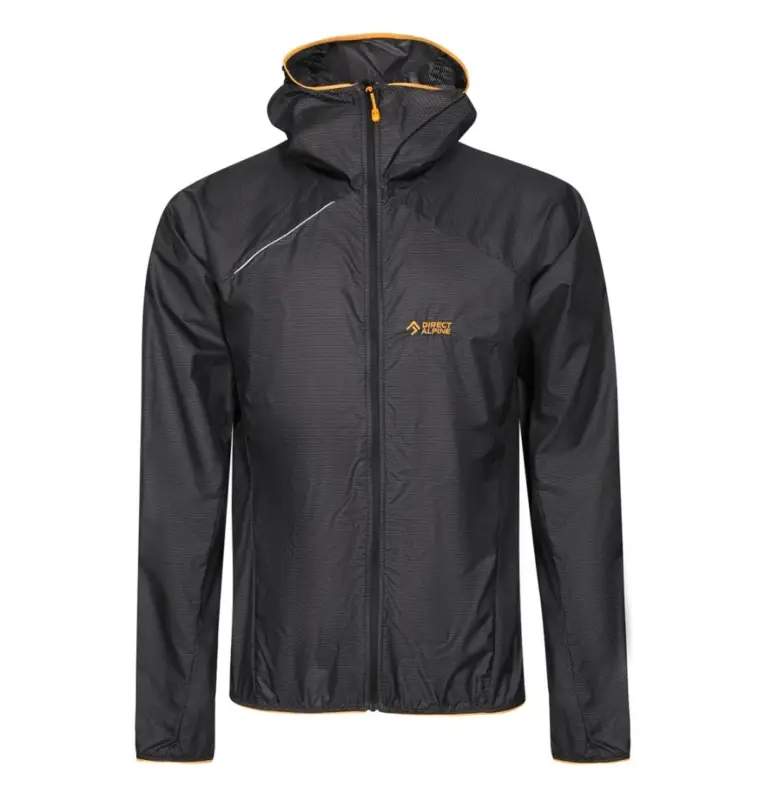 Pánská outdoorová bunda Direct Alpine Zero anthracite/mango L Nejlepší Cena