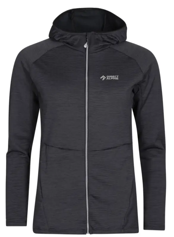 Dámská fleecová mikina Direct Alpine SELLA HOOD LADY anthracite XL Tovární Cena