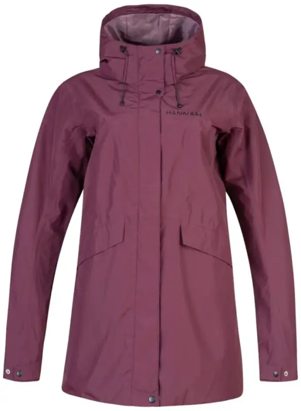Dámská bunda Hannah Zafrina II mauve wine 3XL Nejprodávanější