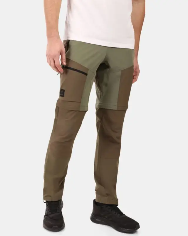 Pánské outdoorové odepínací kalhoty Kilpi HOSIO-M KHK S Short Must-Have