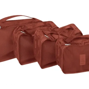 Organizér Husky Travel set 4ks dark orange Vysoce Kvalitní