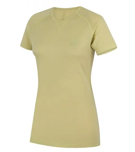 Must-Have Dámské merino triko Husky Mersa L light green L