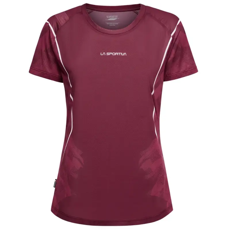 Dámské běžecké triko La Sportiva Pacer Redwood/Chalk Nejlepší Cena