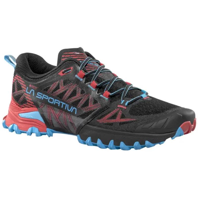 Autentický La Sportiva Bushido III GTX Women Black/Hibiscus