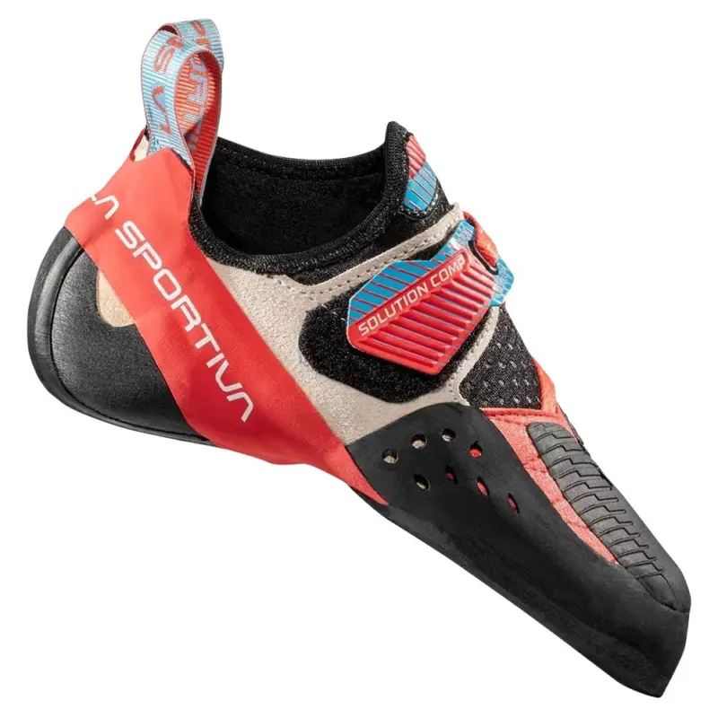 Super Cena Dámské lezečky La Sportiva Solution Comp hibiscus/malibu blue 37,5EU