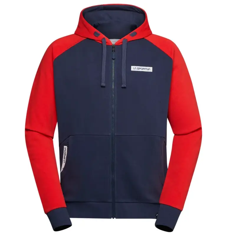 Pouze Dnes Pánská mikina La Sportiva KAOS HOODY night sky/mountain red XXL