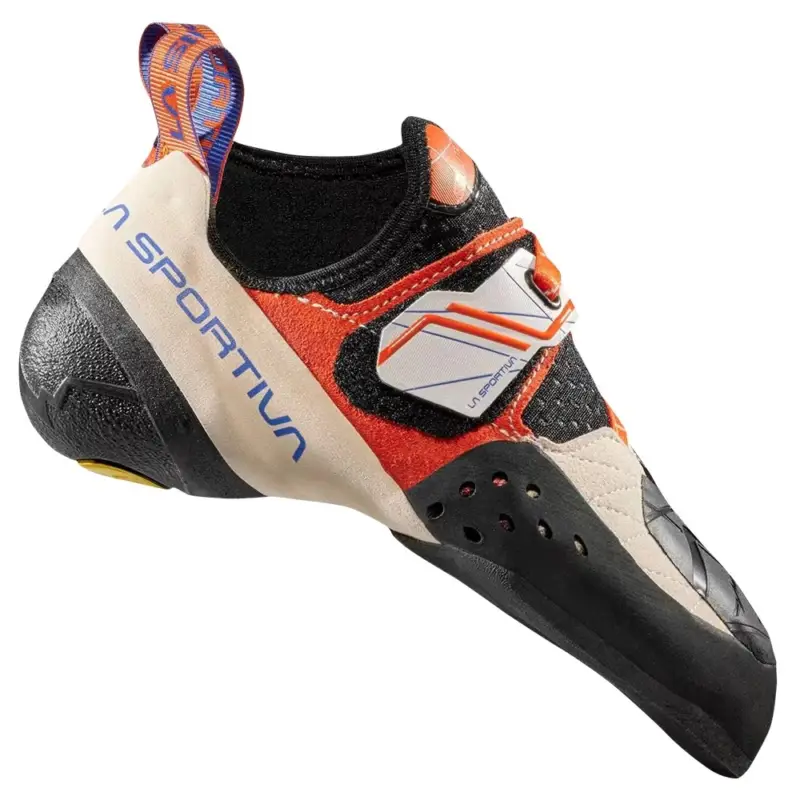 Rychlé Dodání Dámské lezečky La Sportiva Solution Women white/lily orange_w00o03 35EU