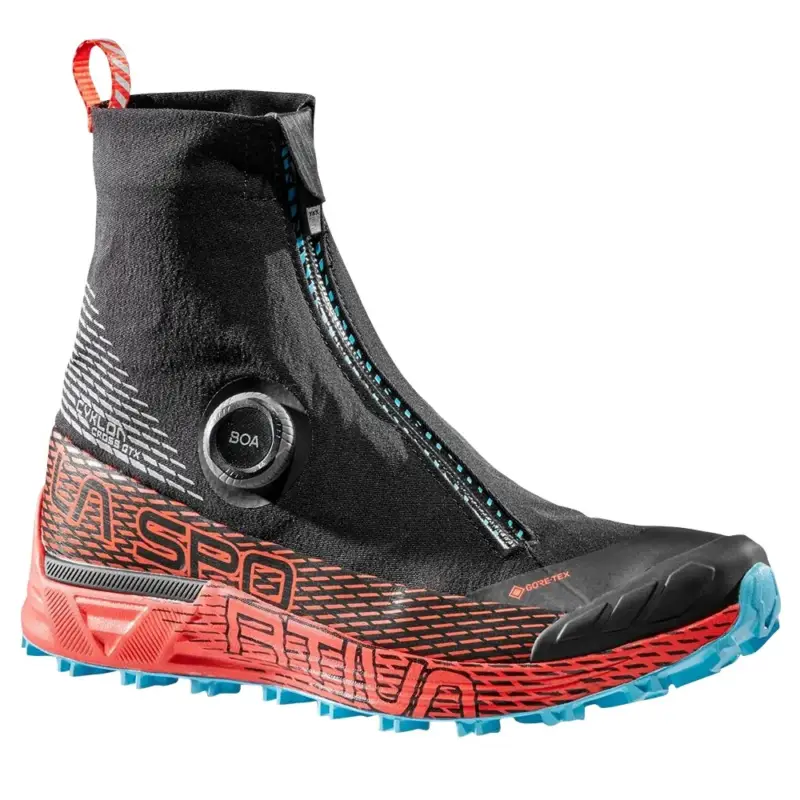 Výhodná Nabídka Dámská běžecká bota La Sportiva Cyklon Cross GTX Women black/hibiscus 40,5EU