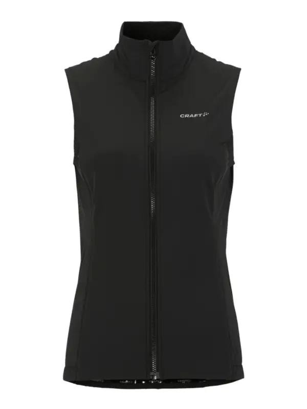 Dámská cyklistická vesta Craft Everyday Thermal Wind černá XS Omezená Nabídka