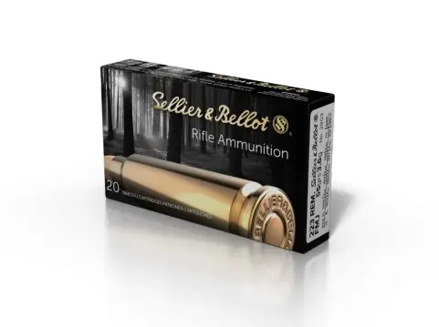 Kulový náboj Sellier & Bellot 223 Rem. FMJ 3,6 g, 20 ks Výhodná Nabídka