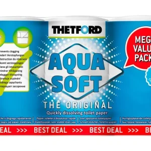 Thetford Aqua Soft toaletní papír - akční balení 6 ks Nejlepší Cena