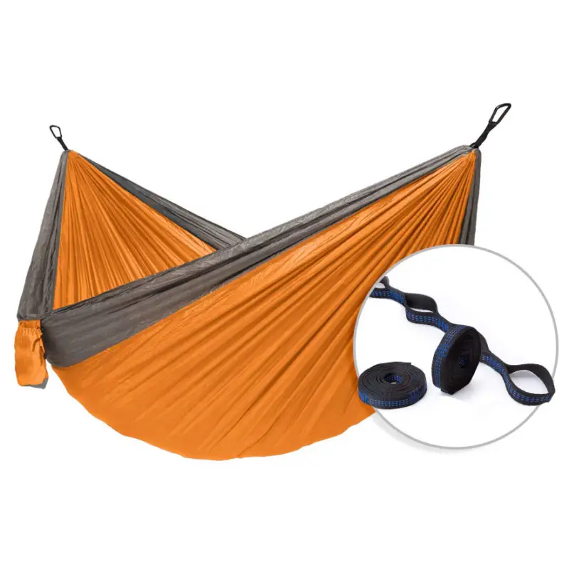 Dokud Zásoby Vydrží Hamaka.eu Camping pro dva Slap strap oranžová