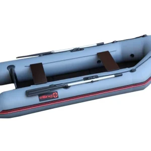Značkový Nafukovací čluny Elling - Patriot 290 s pevnou skládací podlahou, šedý
