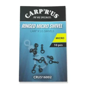 Carp´R´Us Obratlíky Ringed Micro Swivel 10ks Vysoce Kvalitní