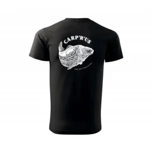 Carp´R´Us Tričko Mouthsnagger černé Časově Omezené