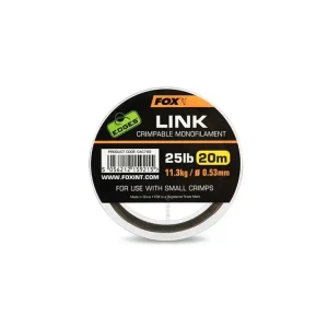 Oblíbený FOX návazcový vlasec EDGES Link Trans Khaki Mono