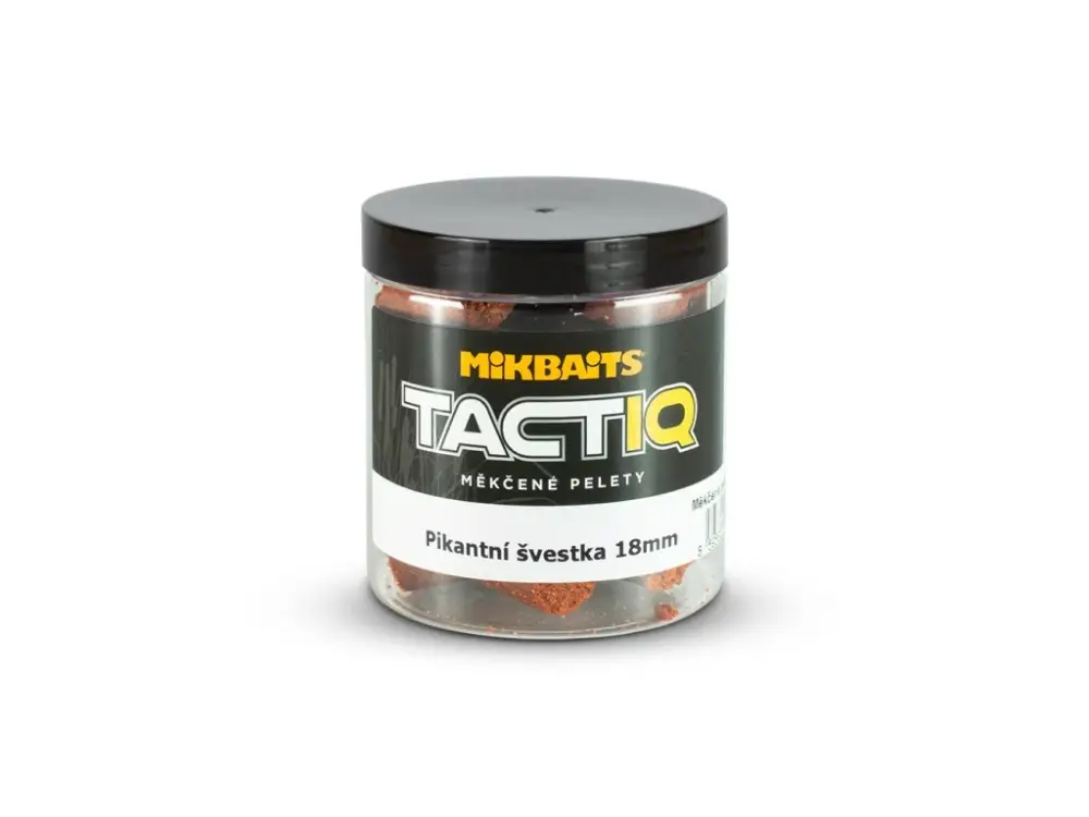 TactiQ měkčené pelety 250ml - Pikantní švestka 18mm Vrácení Zdarma