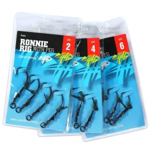 Kup Teď Giants fishing Kaprový návazec Ronnie Rig with Peg(4ks)