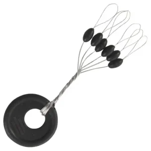 Akční Nabídka Stopper Gumový Method Feeder Fans Black 15 ks