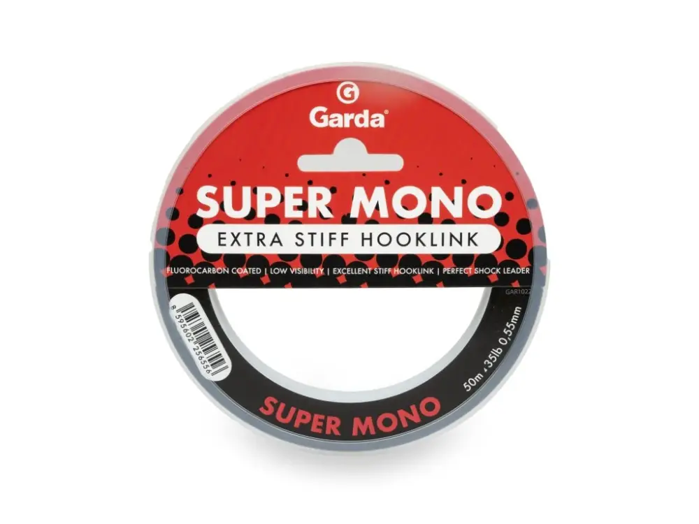 Garda návazcové materiály - SUPER MONO extra ztužený 50m 35lb Poslední Šance