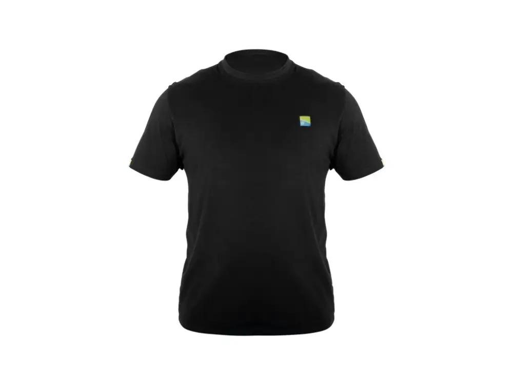 Jen Po Omezenou Doba PRESTON INNOVATIONS Lightweight Black T-Shirt