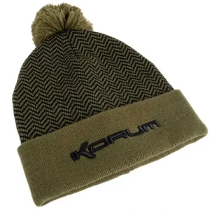 Top Prodej KORUM Thermal Beanie Hat - Black/Olive