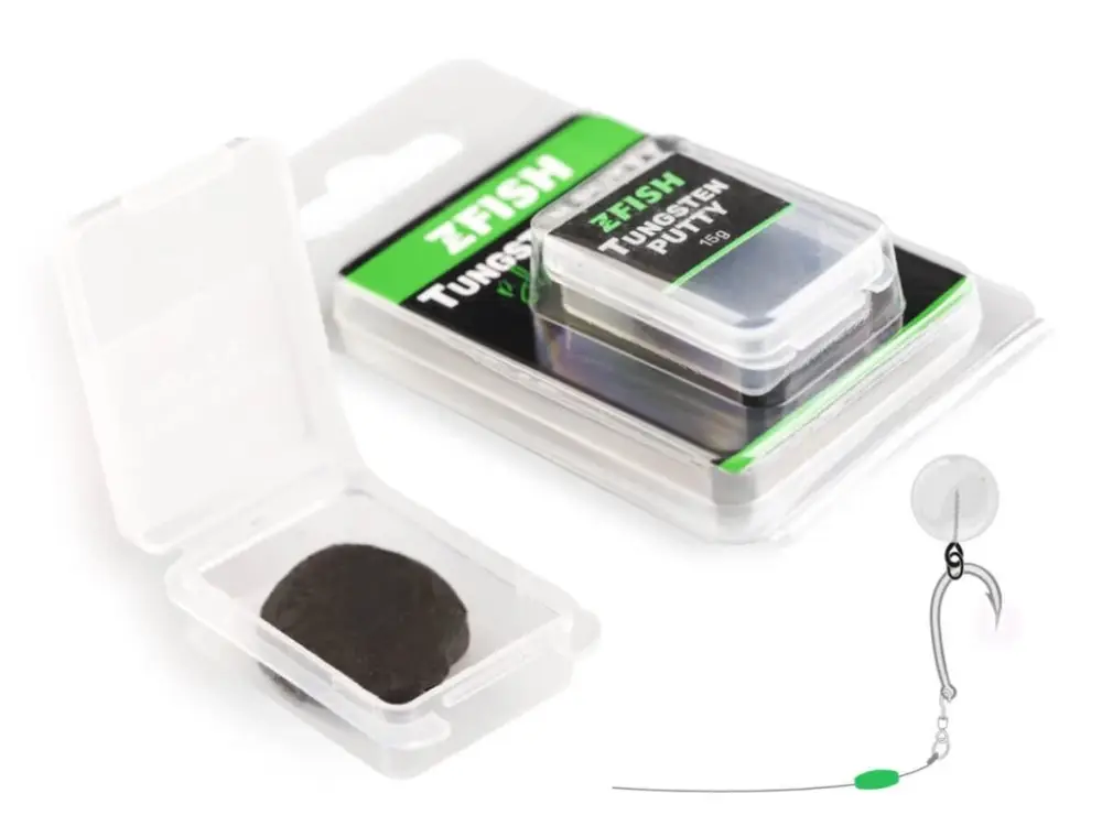 Nejlepší Cena ZFISH Plastické Olovo Tungsten Putty Black