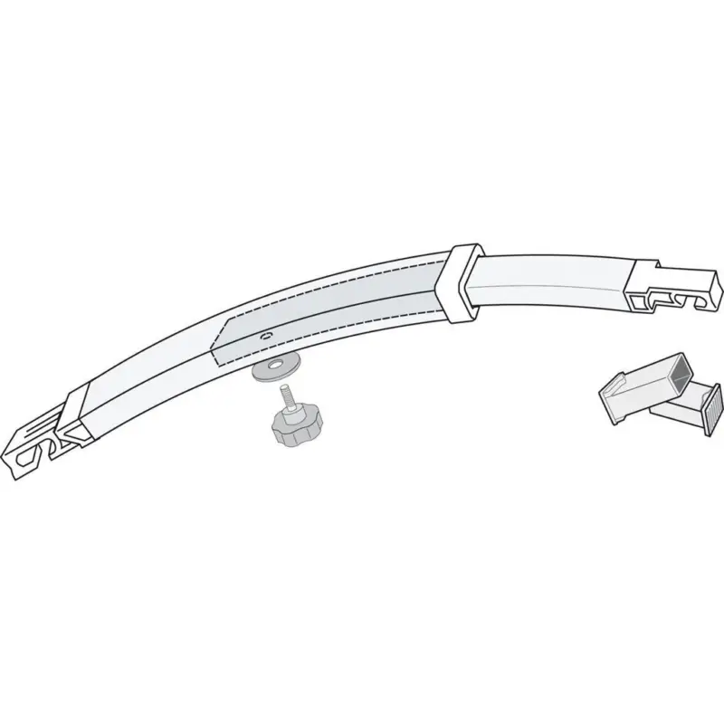 Prohnutý rafter Fiamma Pro k markýzám F45/F65/F70/F80S Odeslání Ihned
