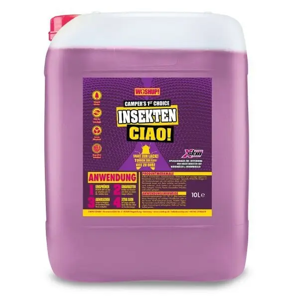 Odstraňovač hmyzu Woshup! Ciao 10 litrů Akční Cena