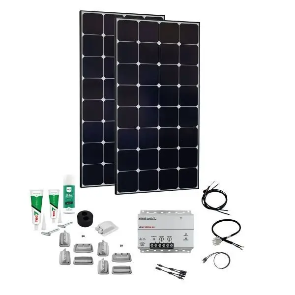 Solární sada Phaesun SPR Caravan Kit Solar Peak MPPT DUO 240 W / 12 V Levný